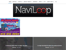 Tablet Screenshot of naviloop.com